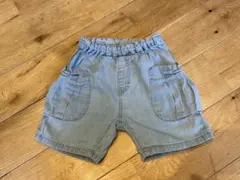 petit main ハーフパンツ 90cm ライトブルー