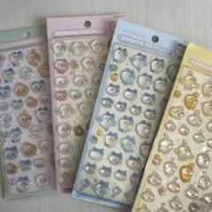 ぼんぼん ドロップシール 4点セット