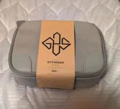 ETTINGER グレー 旅行用化粧品セット ANA
