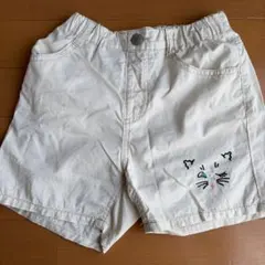 branshes 半ズボン 130サイズ 猫刺繍