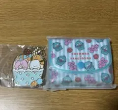 swimmerサンリオ　シークレットミニポーチ　チャームハンギョドン　ポチャッコ