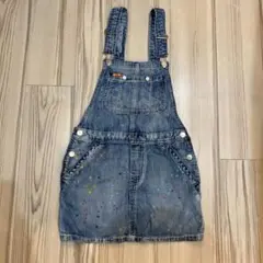 Polo キッズ　デニム サロペット ジャンパースカート