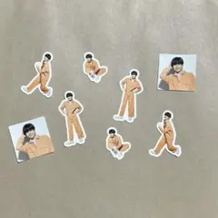 長尾謙杜 フレークシール