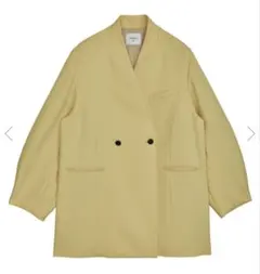 2WAY ARCH SLEEVE JACKET　バターイエロー　Mサイズのサムネイル