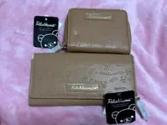 リラックマ 長財布 二つ折り財布 2点セット