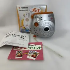 FUJIFILM instax mini 20 チェキ シャッターフラッシュ⚪︎