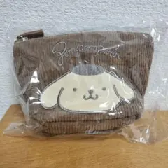 ポムポムプリン　ポーチ　コーデュロイ