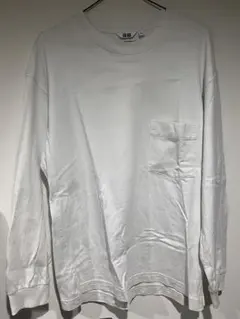 白ロンt 長袖カットソー