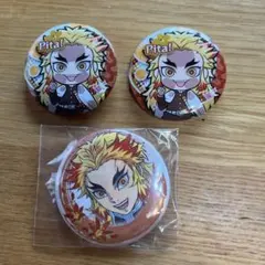 鬼滅の刃 煉獄杏寿郎 缶バッジ 2個セット - メルカリ