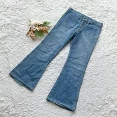 ✨早い者勝ち✨ (32-2) ブーツカットデニム フレア ジーンズ 綿100%