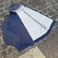 一点物 70s〜80s IDEALジップ 茄子紺 パーカー ボログランジ希少