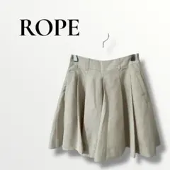 ROPE ロペ　ベージュ キュロット　ショート丈