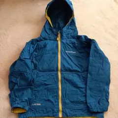 mont-bell キッズジャケット 120 青/黄色