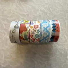 岡山 mt ex at 愛美赤煉瓦館2025 マスキングテープ 5個セット