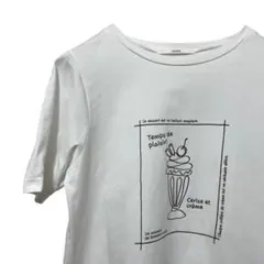 Ciaopanic レディース 半袖Tシャツ カットソー ホワイト フリーサイズ