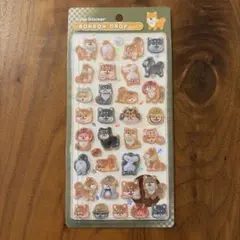 正規品　和柄　芝犬　ボンボンドロップシール　ボンドロ