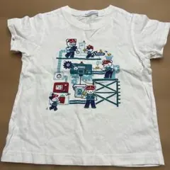 familiar Tシャツ 100cm 作業員デザイン