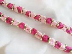 本格 ハワイアン リボンレイ/レイ/インテリア/フラ/プレゼント/お花モチーフ