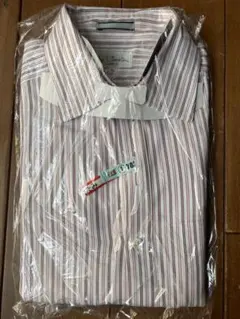 Paul Smith 長袖ワイシャツ 白赤ストライプ