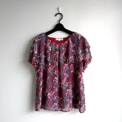 grove 花柄 リバティ トップス