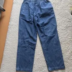 Lサイズ デニム風パンツ