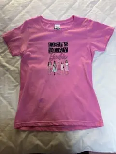 バービー 半袖Tシャツ Printstar WM ピンク