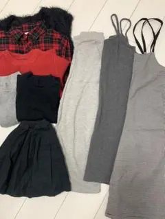 秋冬 キッズ まとめ9点セット コーディネート