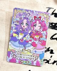 プリキュア キラキラカード あんな　みくる キュアアンサー キュアミスティック