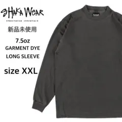 【シャカウェア】新品未使用 7.5oz ガーメントダイ ロンT スミ 2XL