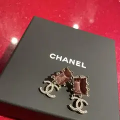 CHANEL ピンクが可愛いピアス♡