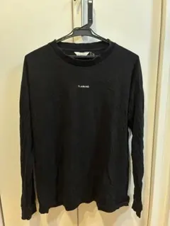 FLAMAND フラマンド 長袖カットソー ブラック シワヨレ有 フラマン