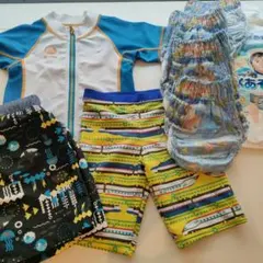 Crocs ラッシュガード 水着2枚セット 110cm