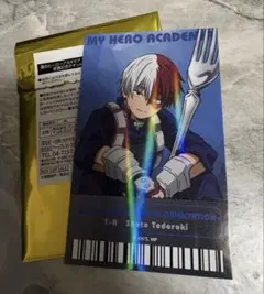 ヒロアカ オープンスクール 轟焦凍 受講記念チケット風カード