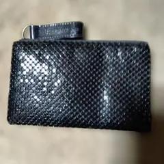 未使用‼️Elegance ブラックメッシュポーチのサムネイル