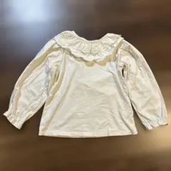 ZARA アイボリー 長袖シャツ 5-6歳