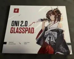 yukiaim Oni 2.0 ガラスマウスパッド