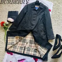 【良品】BURBERRY BLUE LABEL ステンカラーコート ライナー M