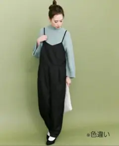 KBF/アーバンリサーチ/キャミオールインワン/サロペット/ネイビー