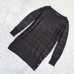 UNTITLED アンタイトル（2 M相当）長袖 チュニック ウール混