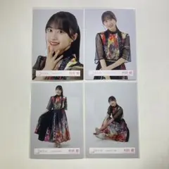 櫻坂46 村井優 夏フェス 生写真 4種 コンプ