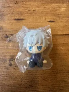 呪術廻戦 五条悟 ダイソー じとっとマスコット ラバーフィギュア