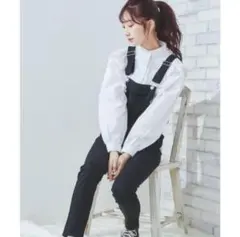 デニムスキニーサロペット WEGO Sサイズ