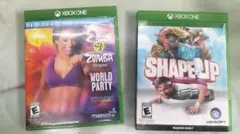 海外版 XBOXONE ソフト ZUMBA fitness SHAPEUP