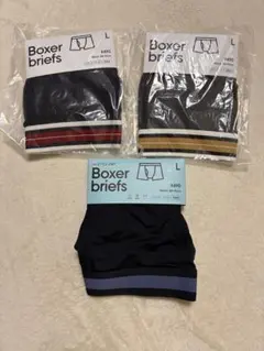 GUボクサーパンツ 3枚セット Lサイズ