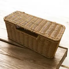 ラタン 小物入れ