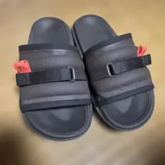 Jordan スーパープレーメンズスライド ダークチョコレート レッド23