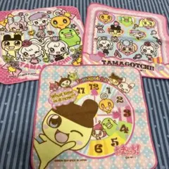 たまごっち ミニタオル 3枚セットのサムネイル