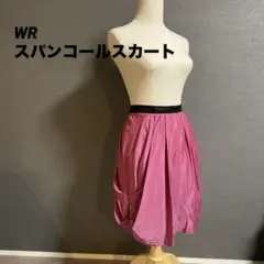 【WR】ピンクのフレアスカート ウエストのスパンコールが大人可愛い♡のサムネイル