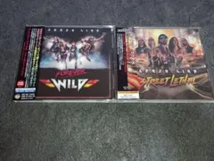 日本盤CRAZY LIXX FOREVER WILD&STREET LETHAL