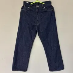 rm-7672) Comoli ベルテッドパンツ デニム 23ss - メルカリ